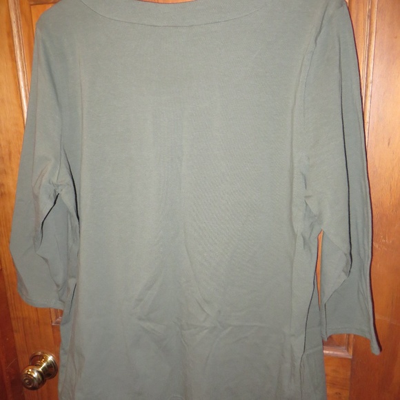 Cg L Cg Olive Top - Picture 6 of 7